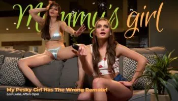My Pesky Girl Has The Wrong Remote!
